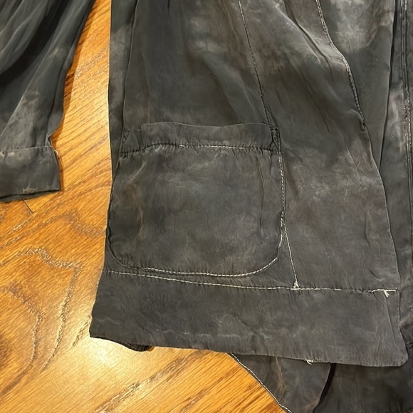 NWT Dolan Woman’s Washed Silk Blazer Size S - Picture 5 of 7